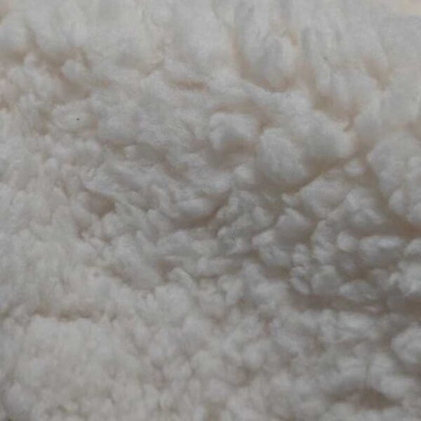 Plain one-sided cotton fleece Lambswool Sherpa Felpa