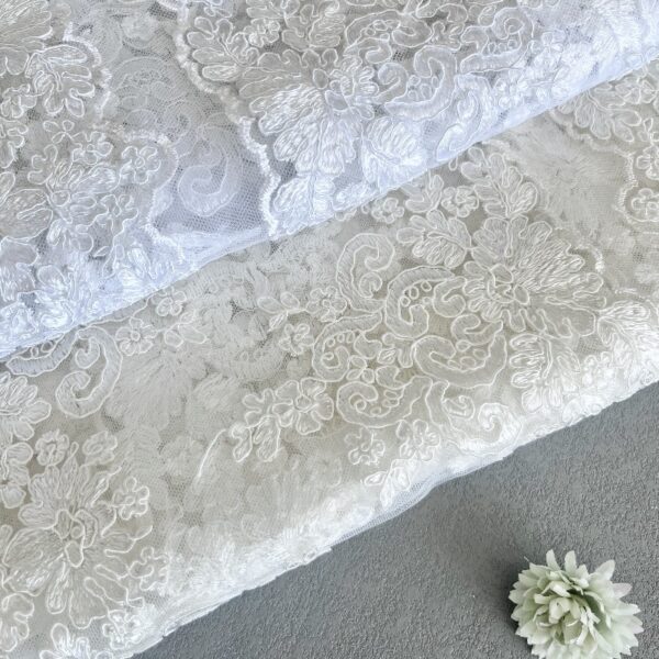 Classic lace Wedding dress embroidery Embroidered lace Accessories Highend wedding dresses Veils Dresses Skirts Organza embroidery