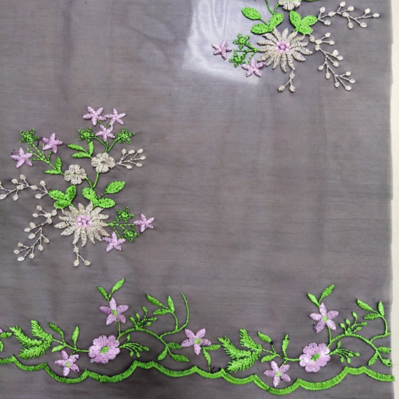 29 Trendy Embroidered Mesh Fabrics
