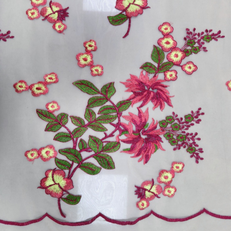 29 Trendy Embroidered Mesh Fabrics