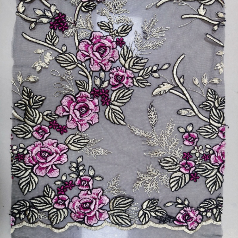 29 Trendy Embroidered Mesh Fabrics