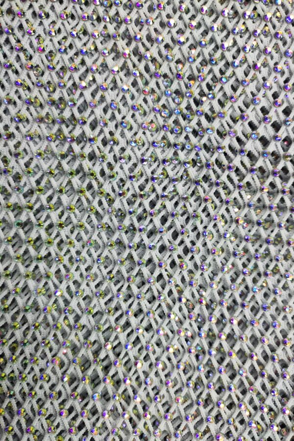 Rhinestone Mesh Fabrics