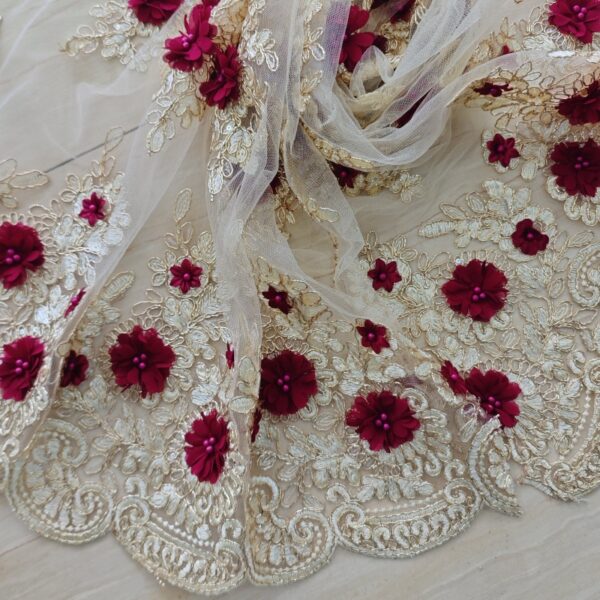 3D Lace Fabric