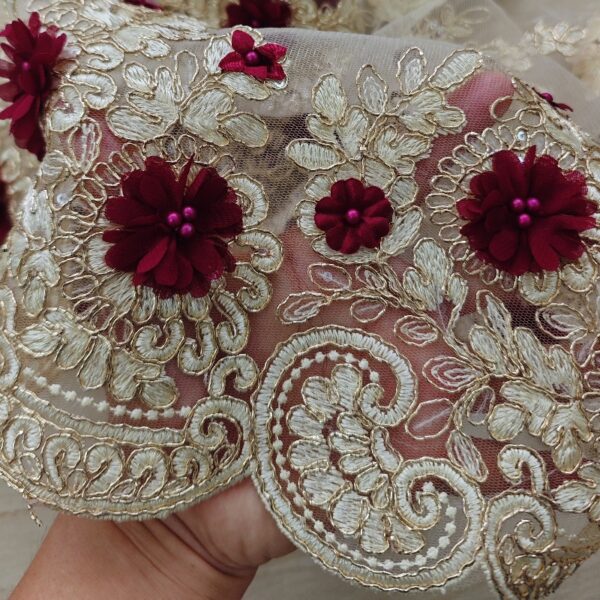 3D Lace Fabric