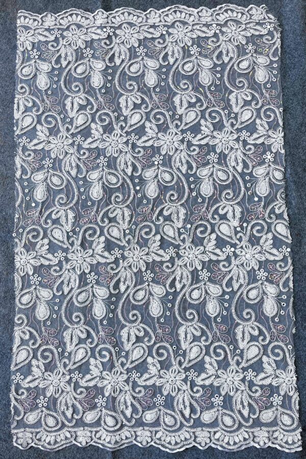 Floral Sequin Fabric
