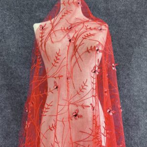 3D Butterfly Lace Fabric