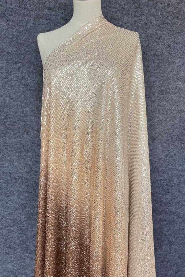 Line sequin fabric