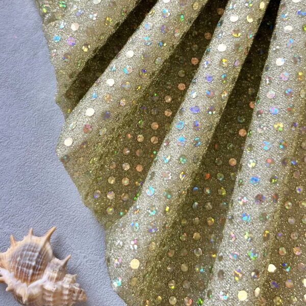 Stretch Sequin Foil Fabric