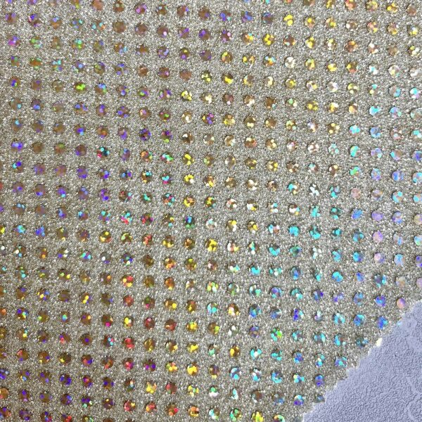 Stretch Sequin Foil Fabric
