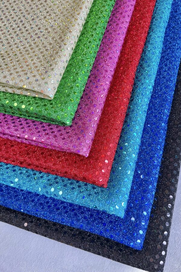 Stretch Sequin Foil Fabric