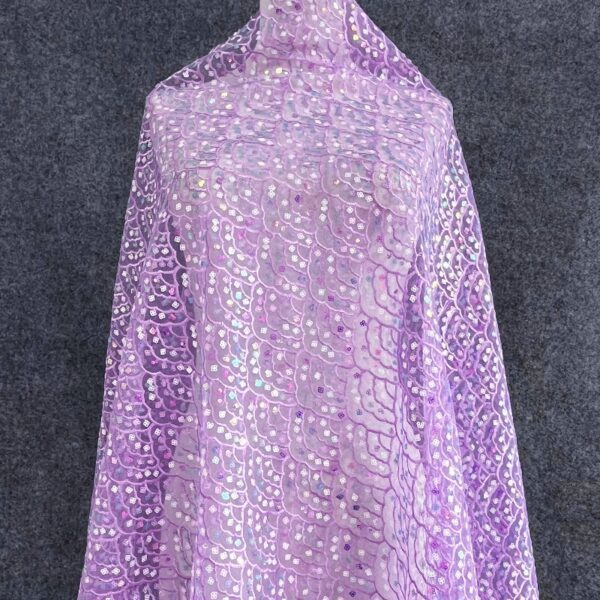Tulle with Glitter Shell Fabric