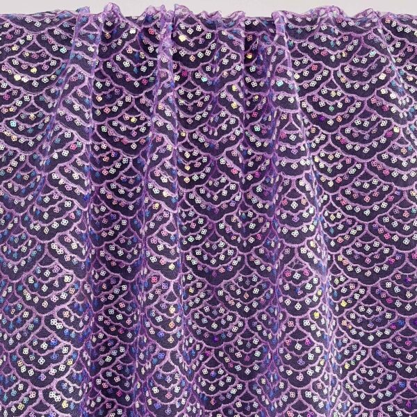Tulle with Glitter Shell Fabric