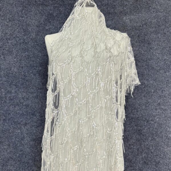 fish scale sequin fabric