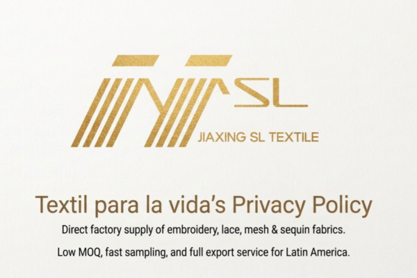 Textil para la vida's Privacy Policy
